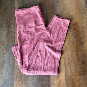 Terramar Woolskins Wool Blend Dusty Berry Base Layer Leggings Women’s Size Large